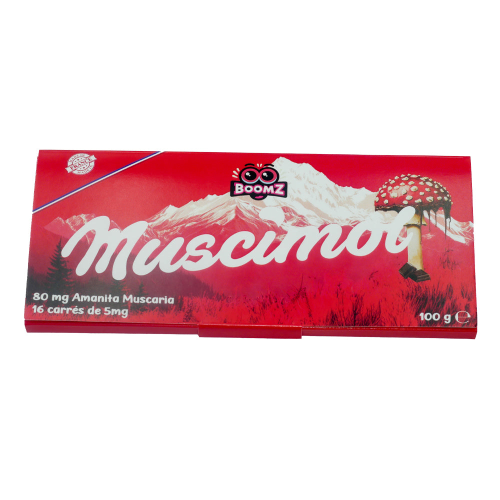 Chocolat Muscimol Magic Mushroom Chocolate Boomz Zamnesia