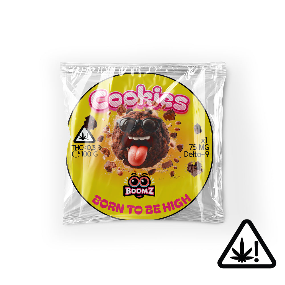 Cookie THC  edible infusé au cannabis THC légal en France