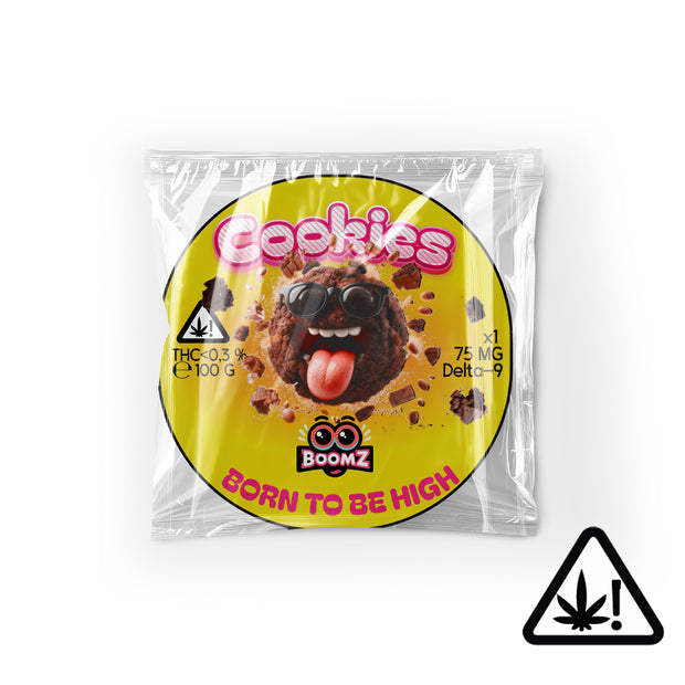 Cookie THC  edible infusé au cannabis THC légal en France