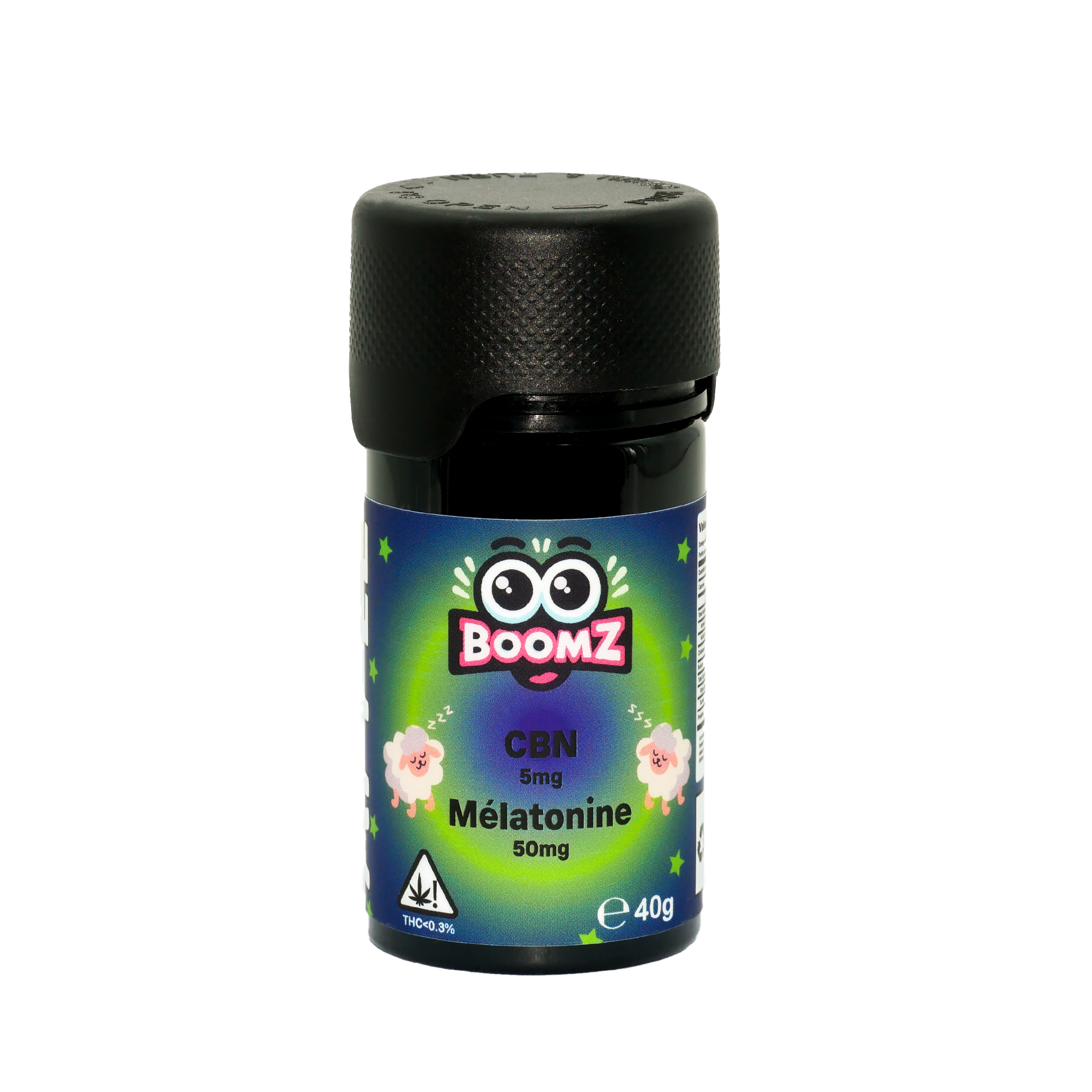 Gummies CBN 5mg Mélatonine 50mg - Apple