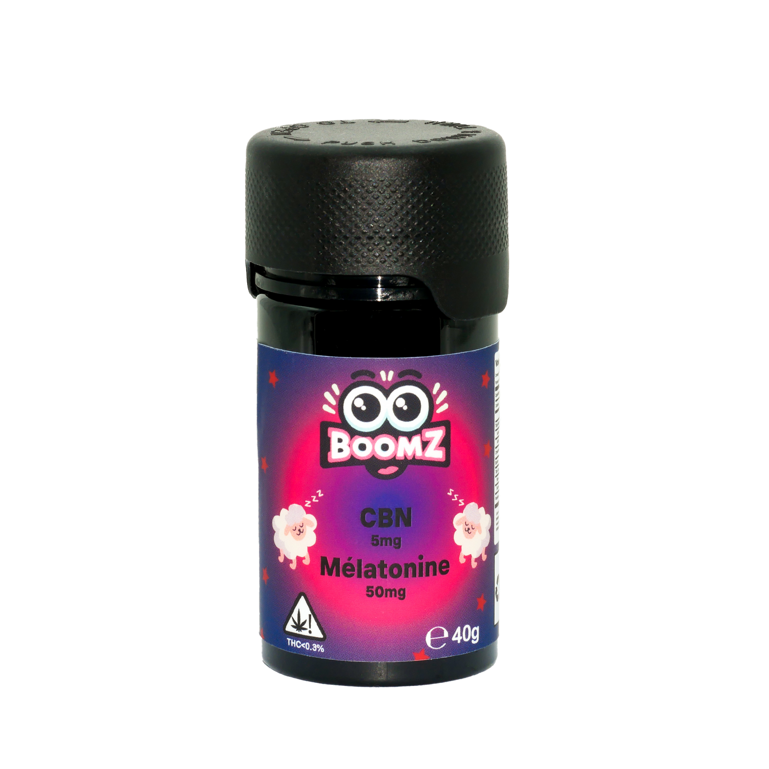 Gummies CBN 5mg Mélatonine 50mg - Strawberry