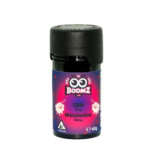 Gummies CBN 5mg Mélatonine 50mg - Strawberry