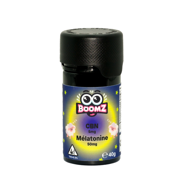 Gummies CBN 5mg Mélatonine 50mg - Lemon
