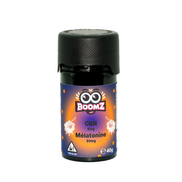 Gummies CBN 5mg Mélatonine 50mg - Orange
