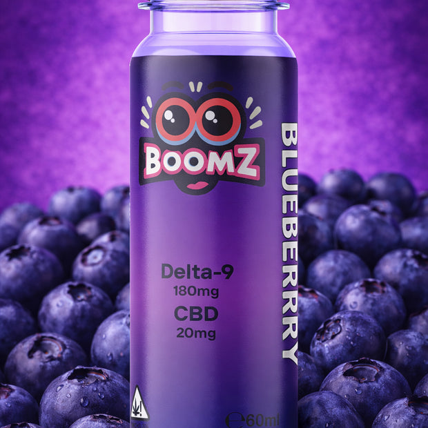 Syrup Delta-9 THC 200mg - Blueberry