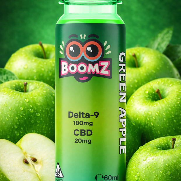 Syrup Delta-9 THC 200mg - Apple