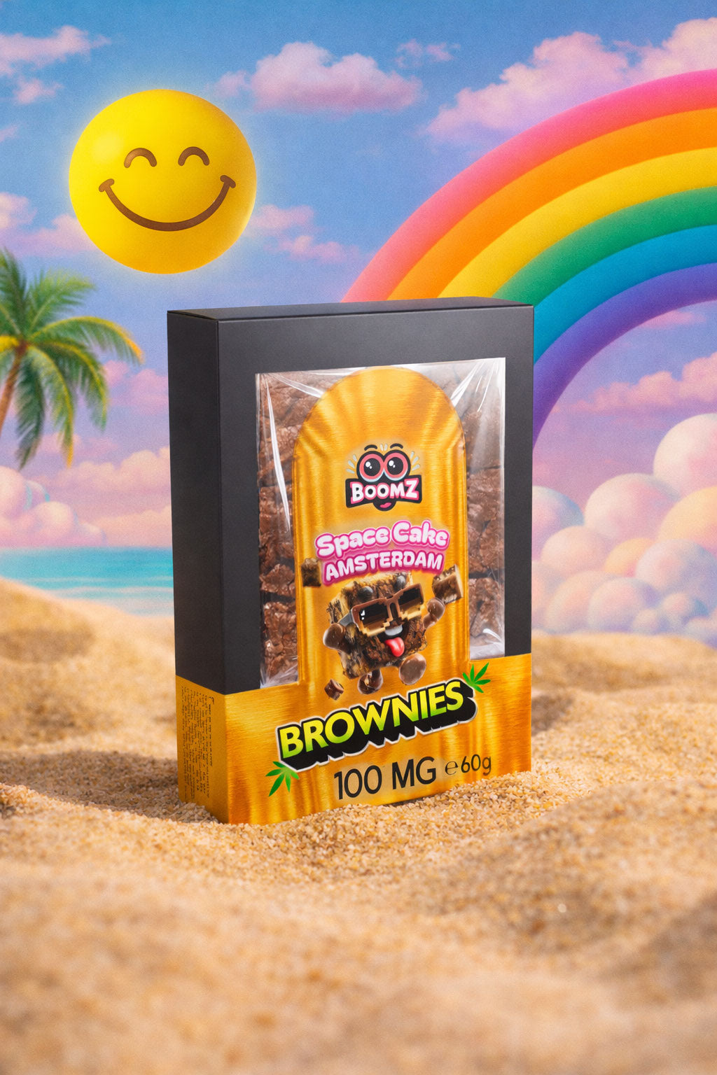 Space Cake Amsterdam 100mg THC